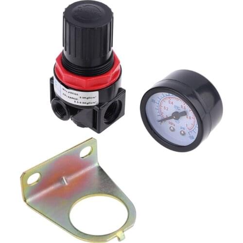 AR-2000 G1/4'' Pneumatic Mini Air Pressure Regulator Control Compressor