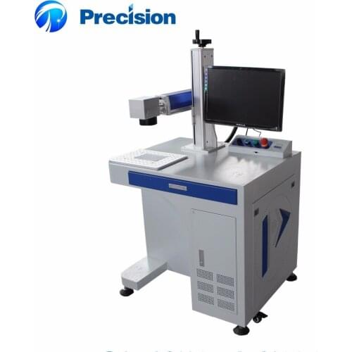 Cnc fiber jewelry laser marking machine with Beijing Scanzg galvanometer