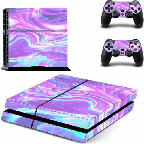 Marble Stone PS4 Stickers Play station 4 Skin PS 4 Sticker Decal Cover For PlayStation 4 PS4 Console & Controller Skins Vinyl