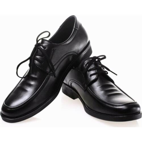 New Black Brown Fashion Men Casual Pointed Top Formal Business Male Wedding Dress Flats Oxfords Men Leather Shoes 2020