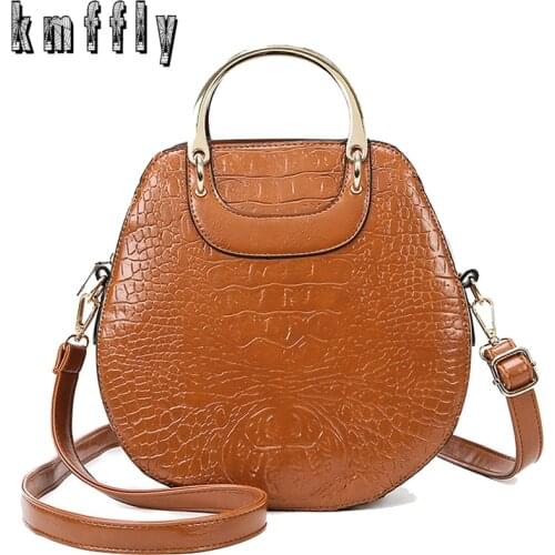 Luxury Handbags Women Bags Designer Crocodile Pattern Leather Handbag Fashion Crossbody Bags for Women 2020 New Shoulder Bags