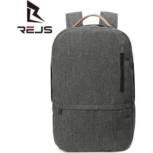 Spring Fashion Backpack Men Laptop Bag for School 2020 Minimalist Design Fit 15.6 inch Notebook Waterproof Material Mochila Male