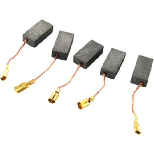 5 x 10 x15mm Electric Drill Motor Carbon Brushes 19/32" x 25/64" x 1/5"