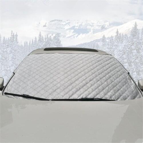 Car Sun Shade Windshield Snow Cover Front Window Sunshade Car Covers Frost Guard Snow Ice Protector Cover anti UV Car-covers