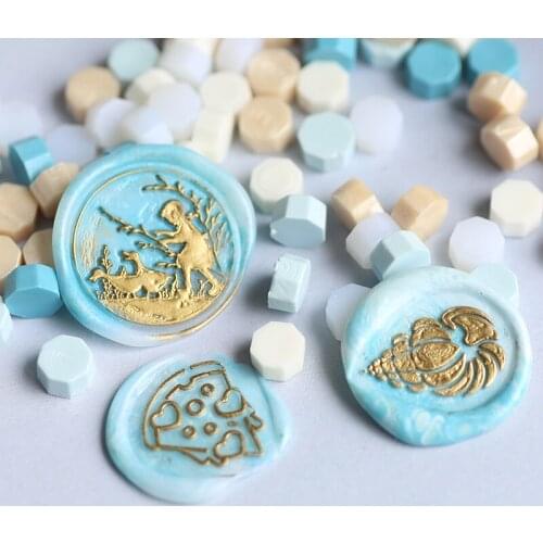 Cute Children Wax Stamp Gift Lacquer Seal Special-shaped Conch Wax Seal DIY Greeting Card Sealing Accessories Fashion Seal