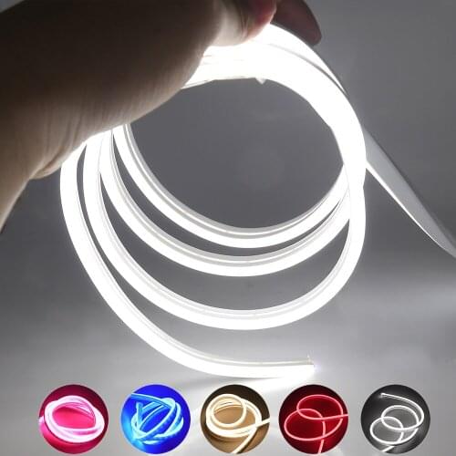 Led Strip 12V Waterproof 2835 120Led/m Ribbon Led Neon Light IP67 Waterproof Neon Rope Lights + ITOUCH Touch Dimmer + Adapter