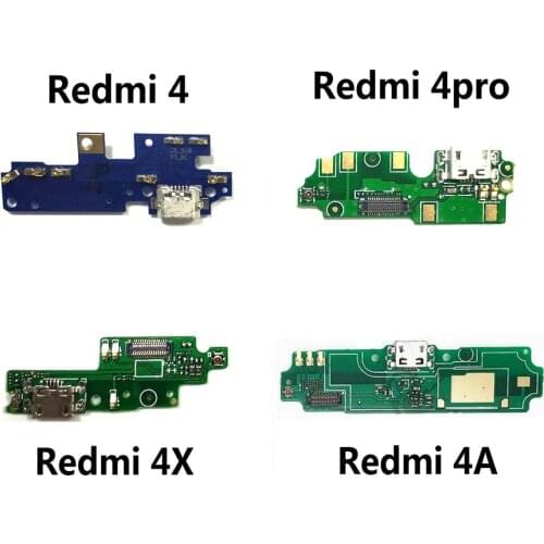 New USB Charge Board & Microphone Module For Xiaomi Redmi 4 4pro 4X 4A Charging Port Dock Repair Parts