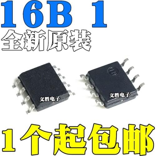 10pcs/lot New original AT24C16 AT24C16BN-SH-T 16B 16B1 SMD SOP8 B version