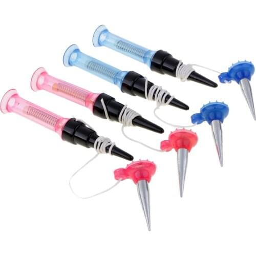 4 Pieces/Set High-Quality Flexible Plastic Spring Golf Tees Golf Accessory