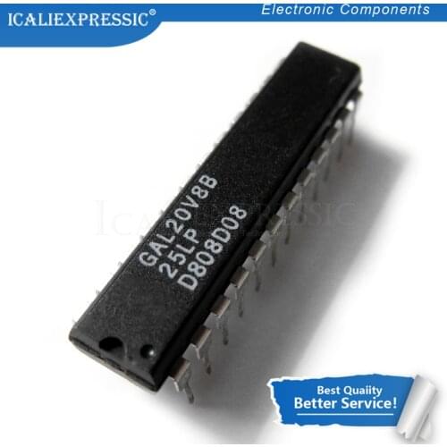 5PCS GAL20V8B-25LP DIP24 GAL20V8 DIP-24 GAL20V8B-25 DIP