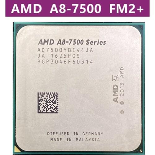 AMD A8-Series A8-7500 A8 7500 3.0GHz Quad-Core AD7500YBI44JA Prise FM2 + 4 Commandes