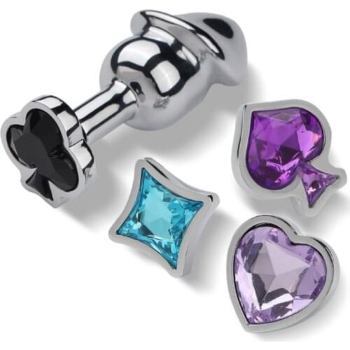 Sex Multi-type Base Metal Anal Toys Female Adult Sex Products Mens Butt Plug Stainless Steel Anal Plug Sex Toys Anal Dildo Toys