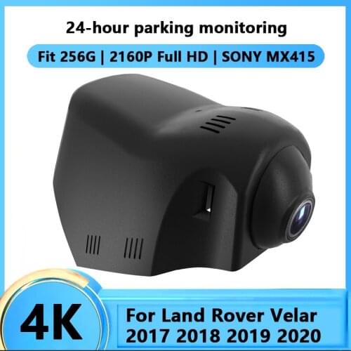 Car Wifi DVR Dash cam For Land Rover Velar 2017 2018 2019 2020 HD 2160P Control by Mobile Phone App Novatek 96670 + SONY IMX 415