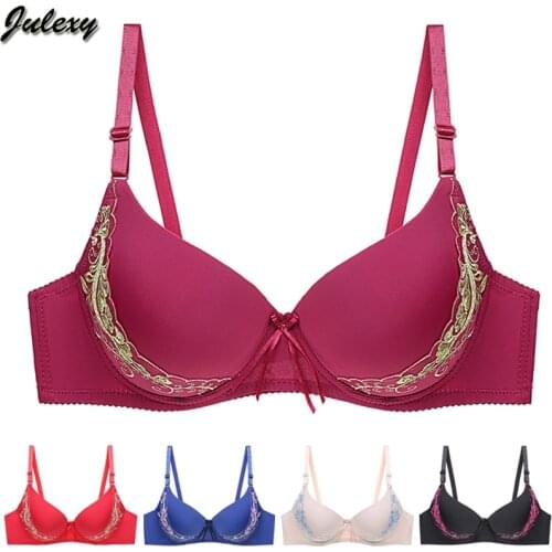 Julexy New 2020 C D Cup Sexy Women bra Sexy push up big Plus size underwear bras for women soutien gorge femme brassiere