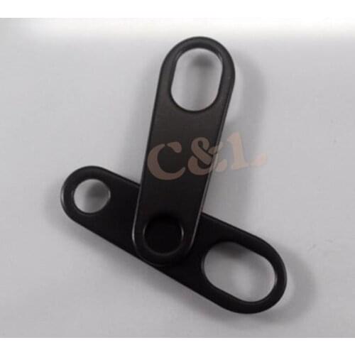 Black Rear Turn Signal Motorcycle Relocater Holder Shock Bracket Old School Cafe Racer