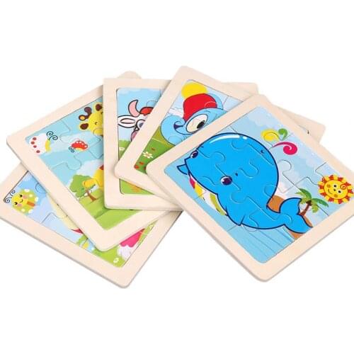 Baby Early Educational Toy Smooth Surface Safe to Use Wood Educational Puzzle Board Interactive Games for Girl Boy Cognition Toy