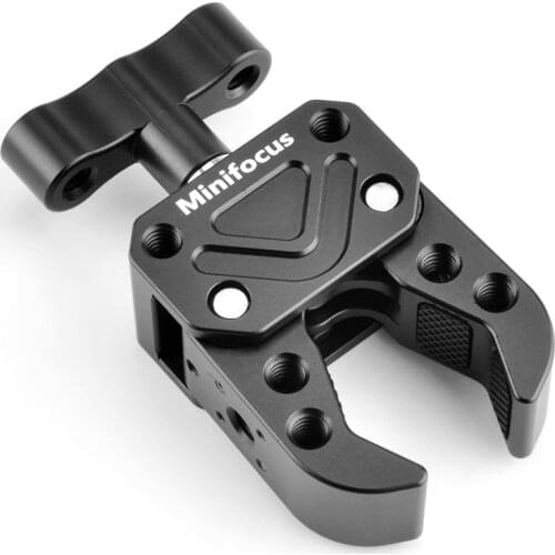 Camera Super Clamp Quick Release Pipe Bar Clip for Monitor Light DSLR Rig Cameras Umbrellas Cross Bars Rod Pole Photo Studio