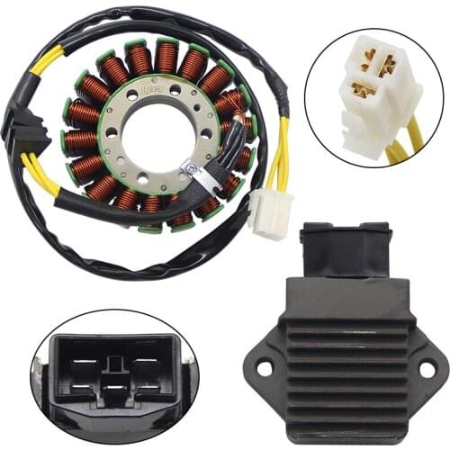 Motorcycle Magneto Stator Coil +Voltage Regulator Rectifier For Honda CBR900 CBR900RR 31600-MV4-000 31120-MW0-004 31600-MV4-010