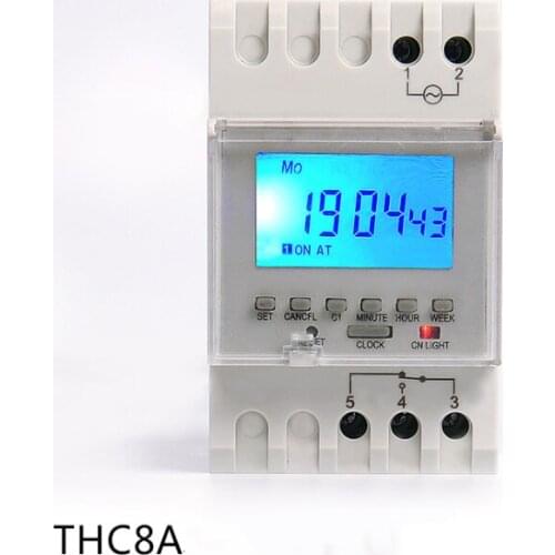KG10D-1Z THC8A-1C Single Channel Time Control Switch AHC8A Programmable Timing Switch DHC8A Timer