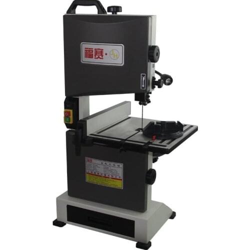 9 Inches Woodworking Band Saw Machine Small Home Bandsaw Multifunction Saw Cut Tools Multi-Angle Cutting