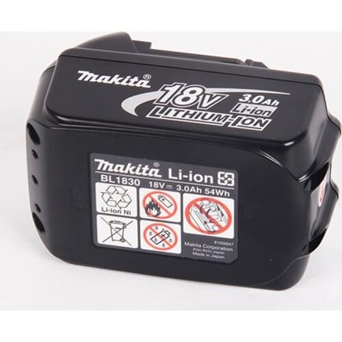 Japan Original 18V Lithium Battery BL1830/40/50B Charging Power Tool Accessories Battery BL1815N Charge Display