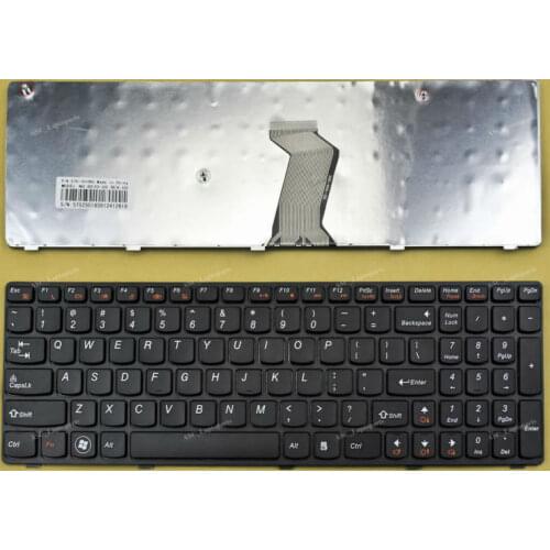 NEW US English For LENOVO V570 B570 B590 Laptop BLACK FRAME BLACK