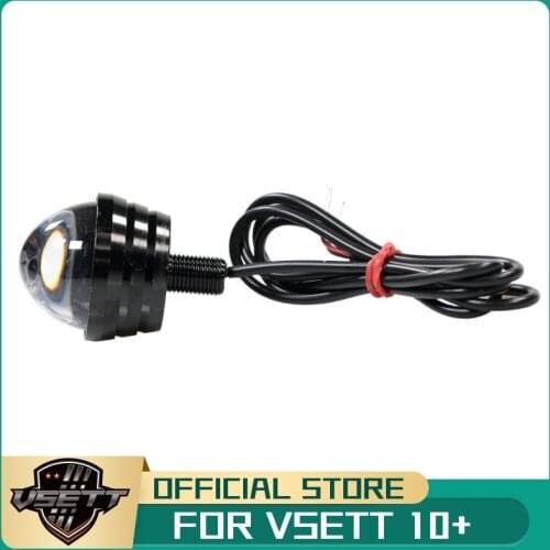 Original VSETT LED Headlight for VSETT 10+ Electric Scooter Front Light Bulb Fender Lamp Original Spare Parts