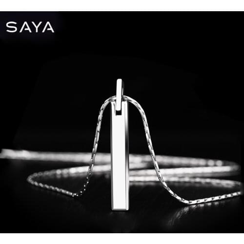 Classic Design Tungsten Pendants High Polished Scratch Proof for Couples Free Engraving and Shipping