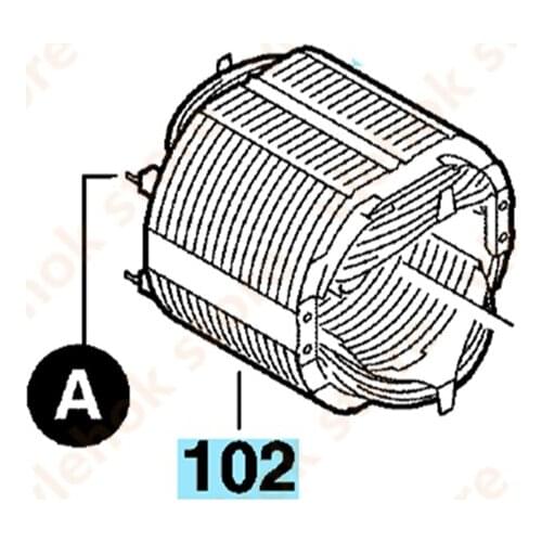 220-240V FIELD FOR BOSCH GST120E GST600E STP120BE GST600BE 2604220715