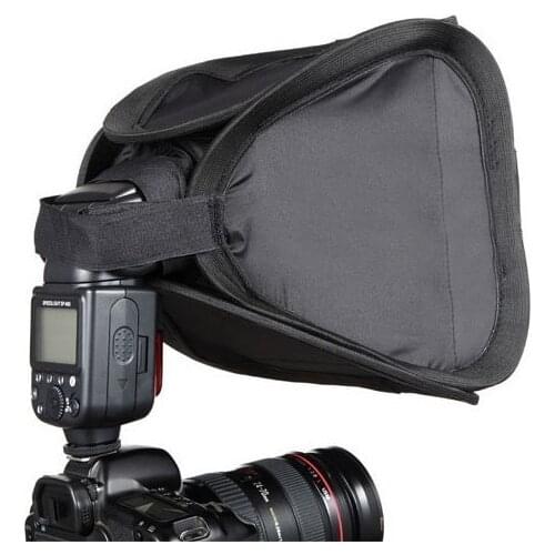 Camera Flash Light Diffuser Softbox Soft Box Fits for Nikon Canon Yongnuo 430EX 580EX 600EX SB800 SB600 SB700 SB900 Speedlite