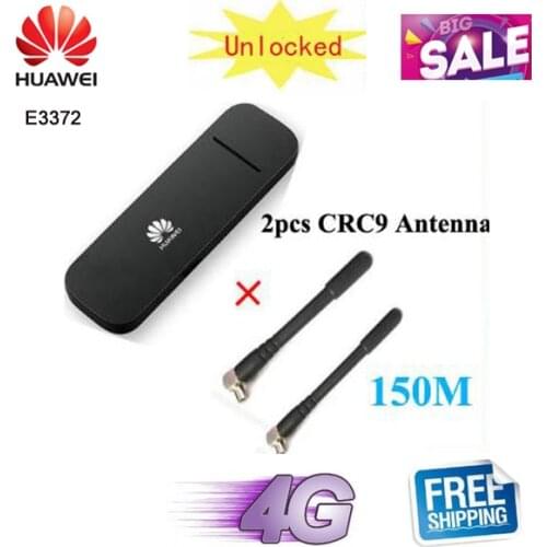 Unlocked HUAWEI E3372 E3372h-607 E3272s-153 E3372h-153 E3372s-153 E3372h-320 150Mbps 4G LTE USB Modem USB dongle stick PK E8372