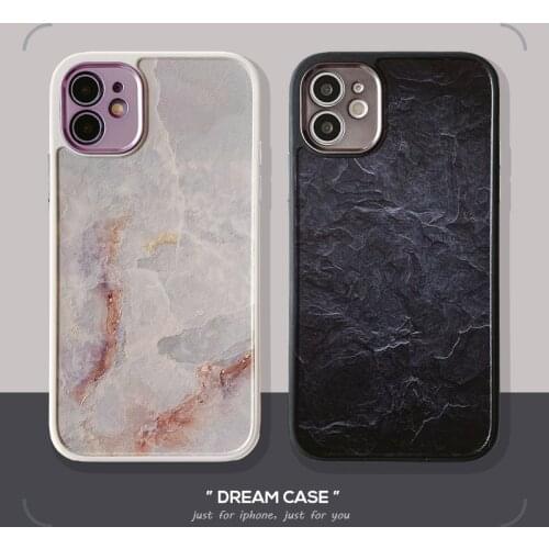 Luxury soft Case For iPhone 11 12 Pro Max mini 7 8 Plus XR X XS MAX SE silicone phone Cover Fashion marble Art fundas capa