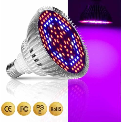 Plant Growth Light Bulbs Succulent Lamp for Indoor Greenhouses Flower Vegetable Led Grow Light Full Spectrum Cob