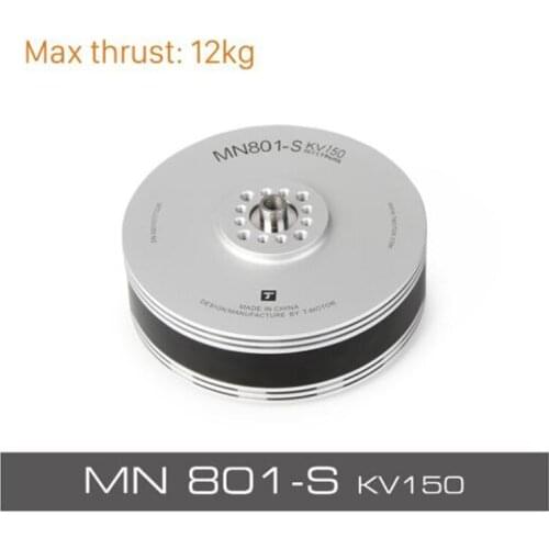 T-motor 12KG+Thrust MN801S 150KV 120KV Brushless Motor For VTOL For Multi-rotor Helicopter RC Rotors