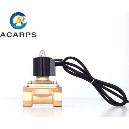 1-1/2" Brass Underwater Solenoid Valve Fountain Solenoid Valve Water Valve 220V 110V 24V 12V