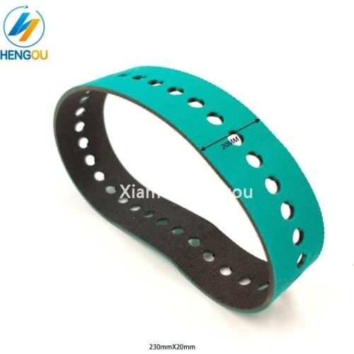 1 Piece H1363= Suction belt for Hengoucn SM52 CD102 SM74 CD74 spare parts for printing machine 230x20mm