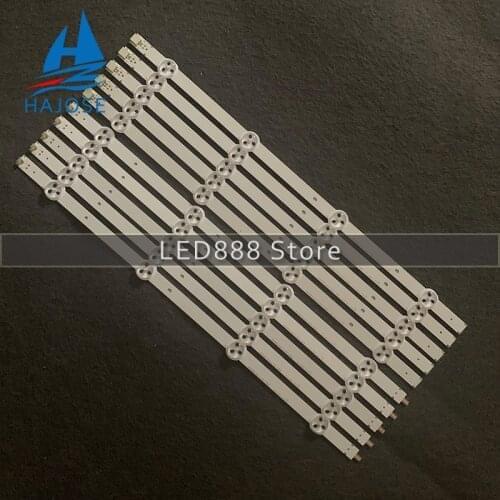 10 PCS/set LED backlight strip for SV0420A88 REV3 A B 131126-WS-420-040-PEAR1-C5-R/L tx-42as500e V42FWSD01