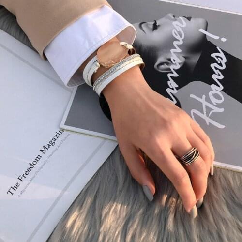 ORNAPEADIA Bracelets for Women Portia Style Charm Bracelet Pendant Beads Crystal Beads Bracelet Wholesale