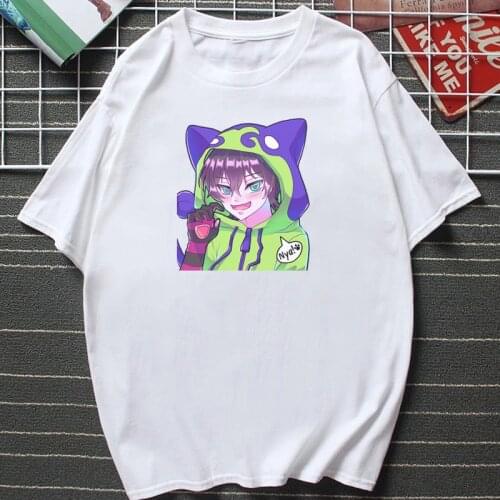 SK8 The Infinity Anime Clothes Hot Sale Reki Langa Miya Manga Men Tshirt Cartoon Skateboard Boys Casual Tops Cotton O-neck Tee