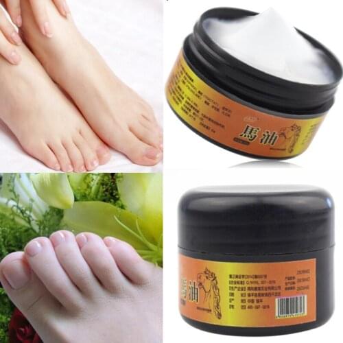 1pc Horse Oil Feet Cream Heel Cream for Athletes Foot Feet Mask Itch Blisters Anti-chapping Peeling for Foot Care Cream TSLM2