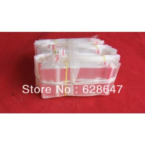 Wholesale free shipping 10*5cn OPP Bags fashion transparent plastic jewelry bag $0.015