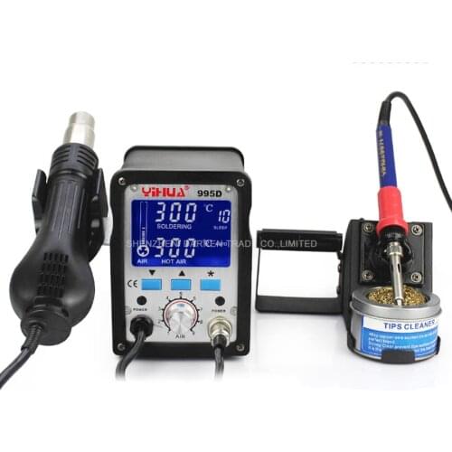 220V YIHUA-995D Soldering Station With Free Gift Iron Soldering Station