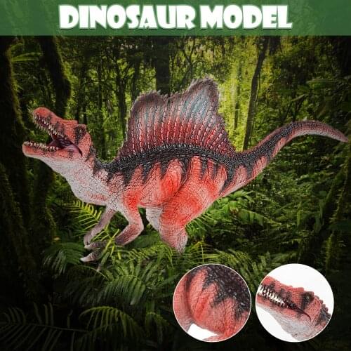 Christmas Boy Gift Dinosaur Model Algeria Spinosaurus Dinosaur Animal World Child Model Toys Animal Figurines Toy Animal Model