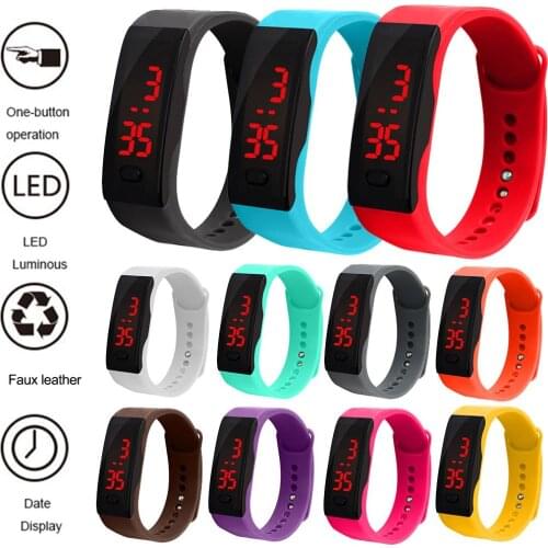 Sport Bracelet Smart Women Watches Digital Electronic 2020 Ladies Wrist Watch For Women Clock Female Wristwatch Hodinky Reloges