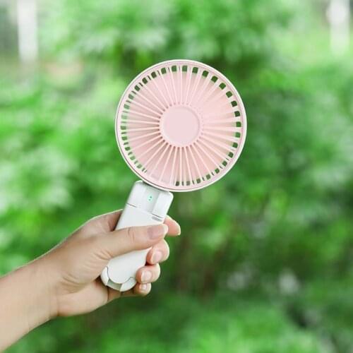 Stylish Parasols Clip Fan Mini Handheld Fan Mini Handheld Fan Portable Foldable Rechargeable Super Quiet for Outdoor Wholesales