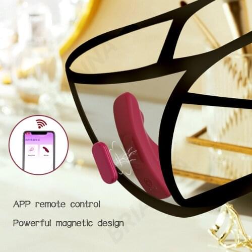 Vibrating panties APP remote control silicone vibrator Portable wearable clitoris Stimulator g spot massage sex toys for couples