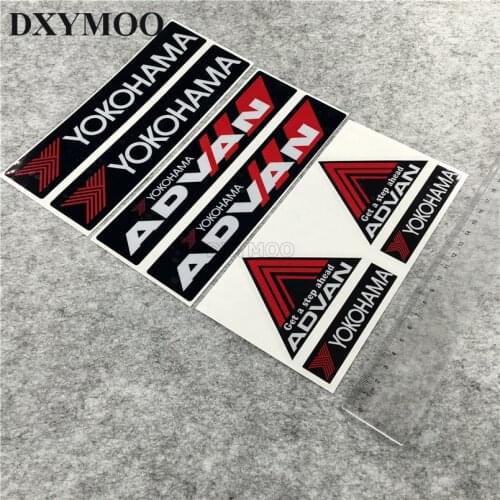 Japanese Exhaust Pipe Car Styling Get a step ahead MOTO Motorcycle Bike Helmet Car Sticker Decals for Y ADVAN