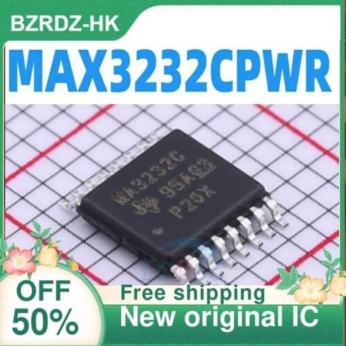 2-10PCS/lot MAX3232CPWR MAX3232 MA3232C TSSOP-16 New original IC
