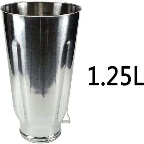 1Pcs 304 Stainless Jar Cup 1.25L Blender Parts Spare Replacement Parts For Oster OS 0041 2725 2726 4101-8 6647 Kitchen Appliance