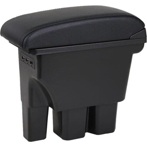 AL21 -Car Center Console Armrest Box Storage Box with USB Port for Suzuki Jimny Armrest Jimny 2017 2018 2019 2020